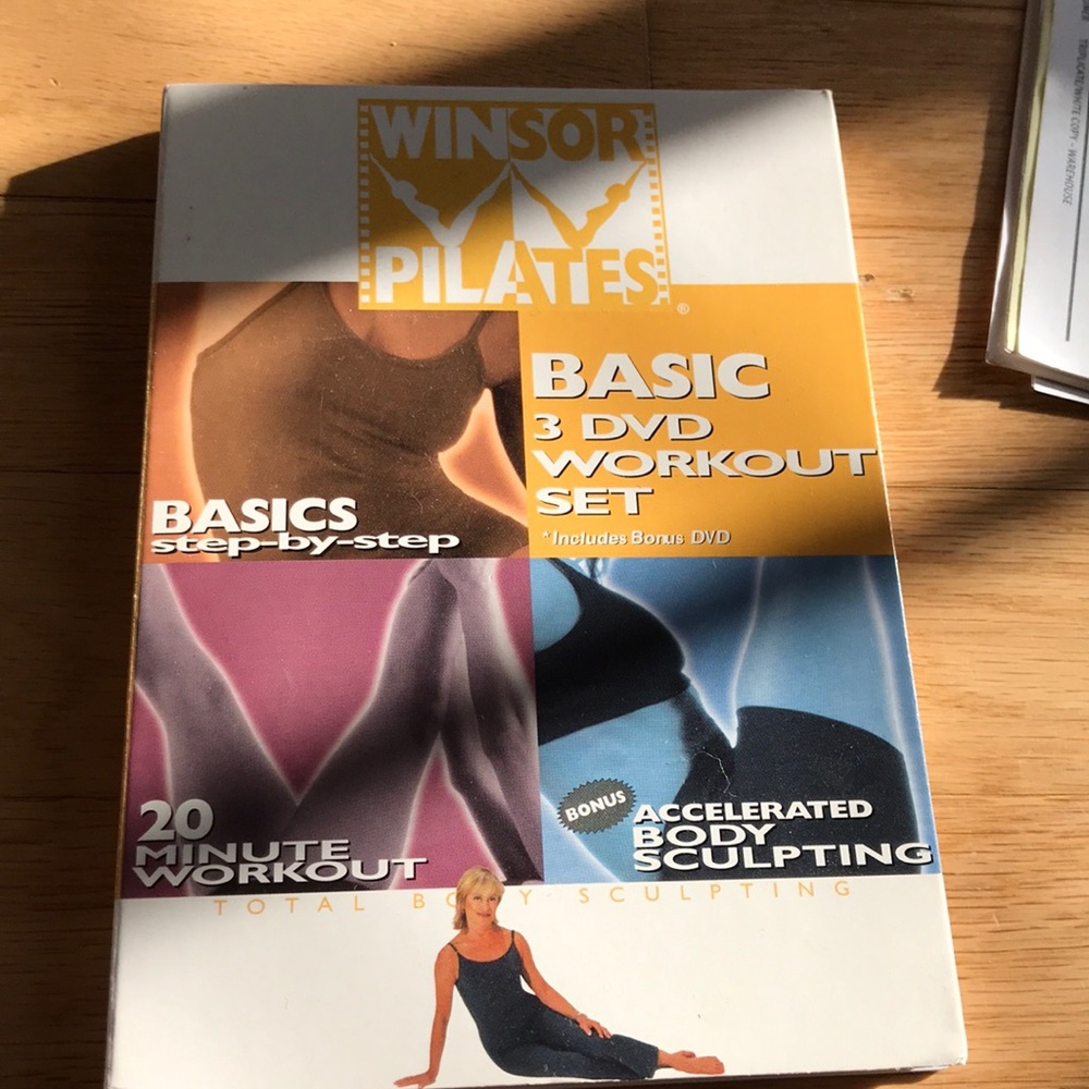 Winsor Pilates 3 DVD workout Set
